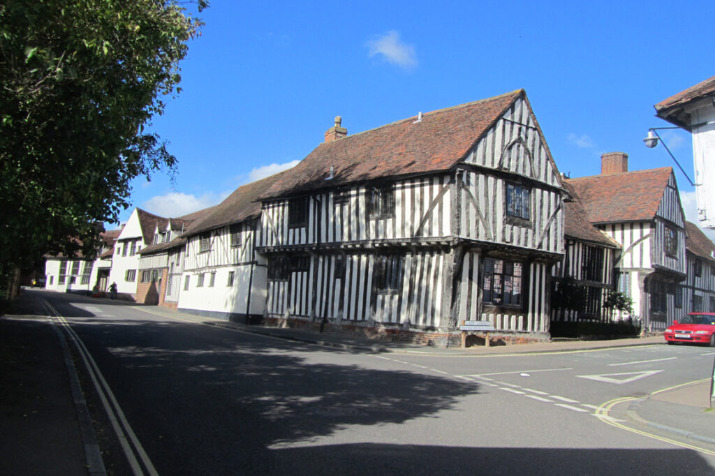 Photo of historical building in Lavenham